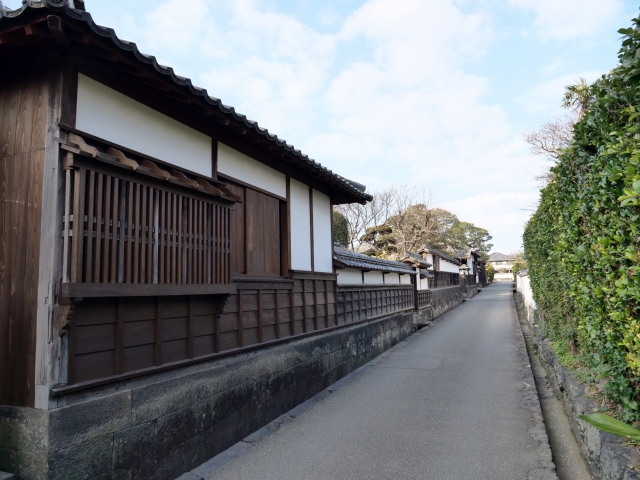 萩の町